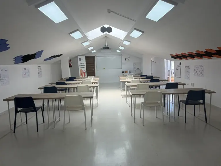 Training room at the EUTA campus, Benalmádena